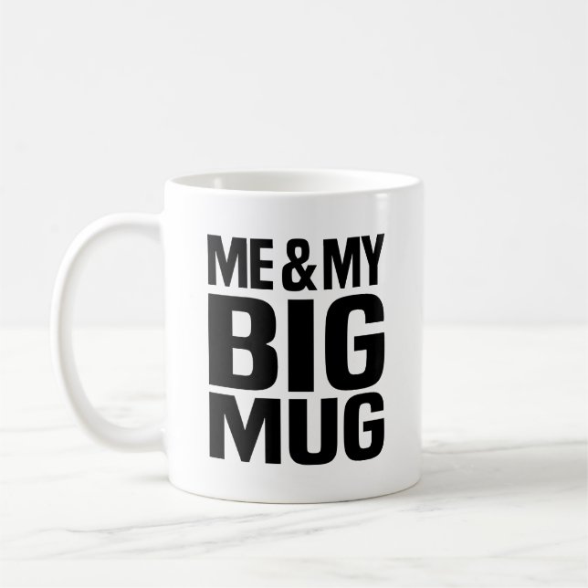 CANECA DE CAFÉ EU E MEU GRANDE MUG BIG (Esquerda)