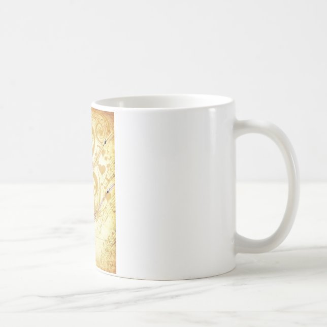Caneca De Café Eu e os meus Flutes. (Direita)