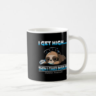 Caneca De Café Eu Encerro-Me, Então Eu Tomo Consciência Da Diabet