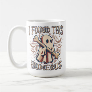 Caneca De Café Eu Encontrei Este Úmero Engraçado Fantasma de Hall