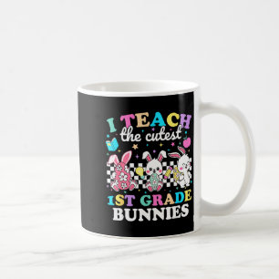 Caneca De Café Eu Ensino os Coelhinhos Mais Fofos da 1ª Série - P