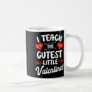 Caneca De Café Eu Ensino Os Corações De Valentim Mais Fofos Profe