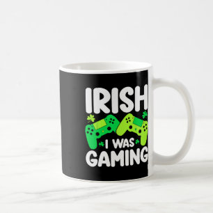 Caneca De Café Eu era irlandês jogando dia de São Patrício engraç