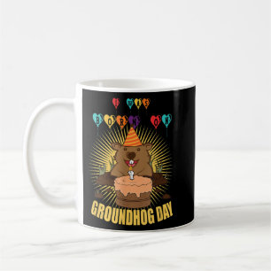 Caneca De Café Eu Era Nascer No Paraíso Do Groundhog Day