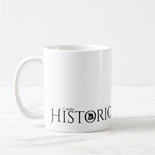 Caneca De Café Eu escrevo ficção histórica