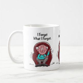 Caneca De Café Eu Esqueci O Que Eu Esqueci Mug