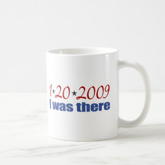 Caneca De Café Eu estava lá Obama 1-20-09