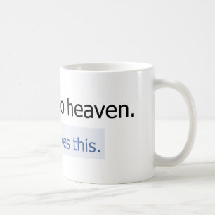 Caneca De Café Eu estou indo ao céu