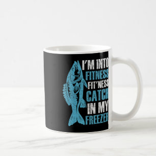 Caneca De Café Eu estou na Malhação Engraçado Pescador de Pesca H