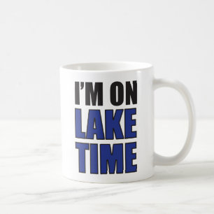 Caneca De Café Eu estou no tempo do lago