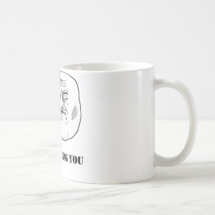 Caneca De Café Eu estou olhando-o - meme