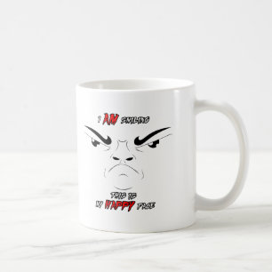 Caneca De Café EU estou sorrindo
