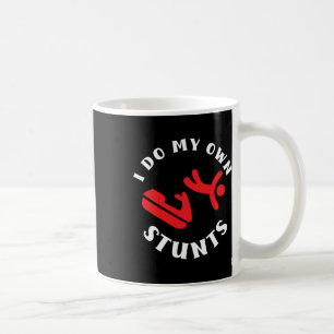 Caneca De Café Eu Faço Meus Próprios Estunts Jetski Engraçado De