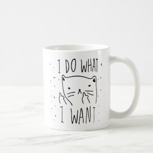 Caneca De Café Eu Faço O Que Eu Quero