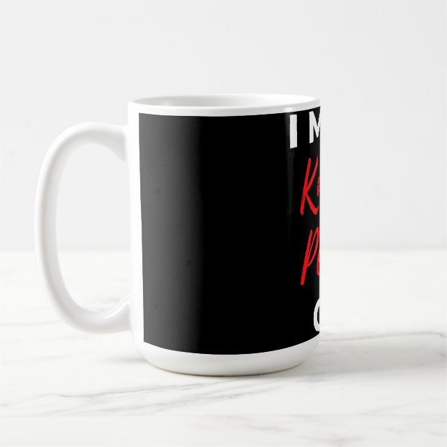 Caneca De Café Eu Faço Pessoas De Knotty Chorar (Esquerda)