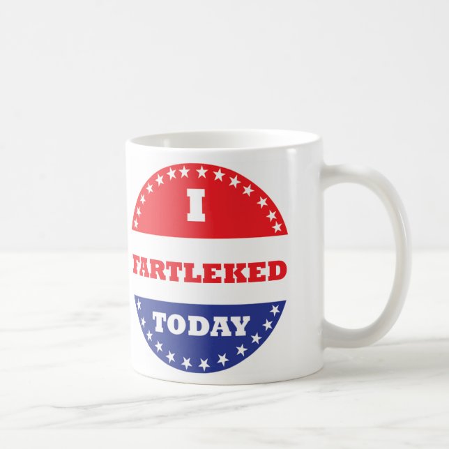 Caneca De Café Eu Fartlek Hoje (Direita)