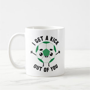 Caneca De Café Eu Fico Animado Com Você