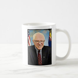 Caneca De Café Eu fico com Bernie Sanders Policial Café Mug