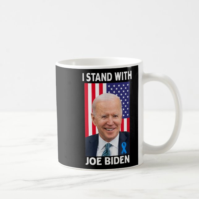 Caneca De Café Eu fico com o Joe3 (Direita)
