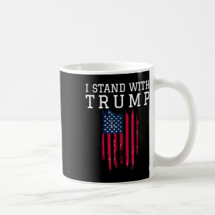 Caneca De Café Eu Fico Com O Trump Pro Trump Support