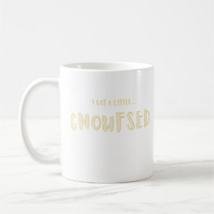 Caneca De Café Eu Fiquei um Pouco CONFUSO Tipografia Divertida