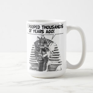 Caneca De Café Eu fiz cocô há milhares de anos