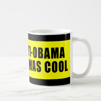 Caneca De Café Eu fui anti Obama antes que estêve legal