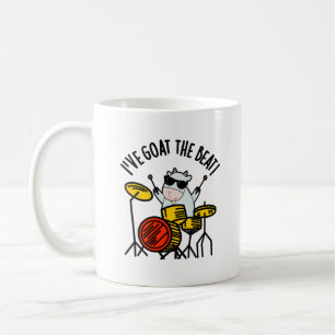 Caneca De Café Eu fui ao Beat Engraçado Drummer Pun