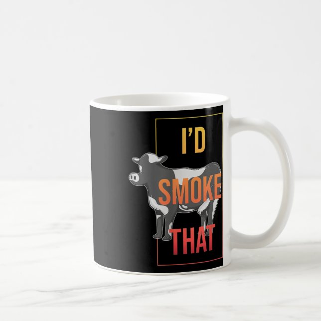 Caneca De Café Eu Fumava Aquele Churrasco Engraçado Barbecue Gril (Direita)