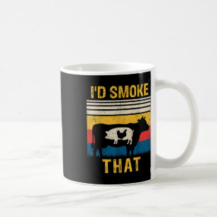 Caneca De Café Eu Fumava Aquele Churrasco Engraçado Barbeque Fuma