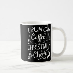 Caneca De Café Eu Funciono Com Café E Alegria De Natal