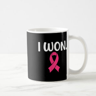 Caneca De Café Eu ganhei o apoio de conscientização do Cancer da 