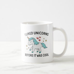 Caneca De Café Eu Gostei De Unicórnios