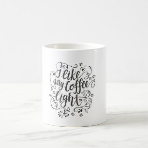 Caneca De Café Eu Gosto Da Minha Luz De Café