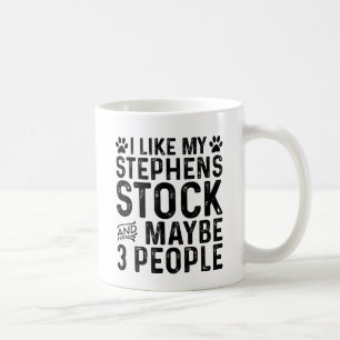 Caneca De Café Eu Gosto das Minhas Ações Stephens E 3 Pessoas
