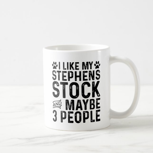 Caneca De Café Eu Gosto das Minhas Ações Stephens E 3 Pessoas (Direita)