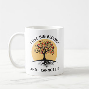 Caneca De Café Eu Gosto De Big Blooms Engraçado Gardening