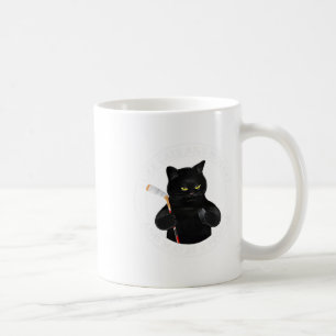 Caneca De Café Eu Gosto de Gatos e Hóquei e Talvez 3 Pessoas Piad