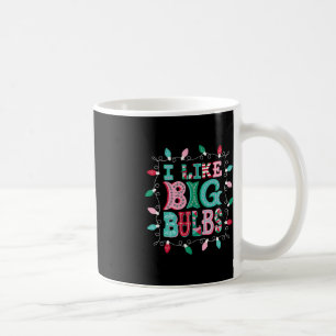 Caneca De Café Eu Gosto De Grandes Bolas Luzes De Natal Que Corre