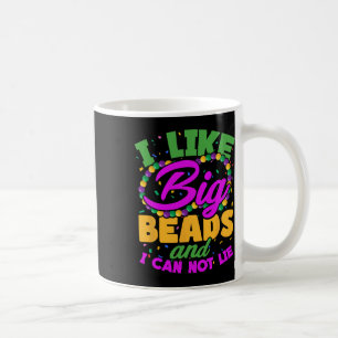 Caneca De Café Eu Gosto De Grandes Miçangas E Não Posso Mentir Ma
