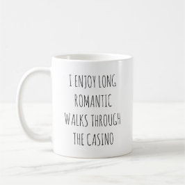 CANECA DE CAFÉ EU GOSTO DE LONGAS CAMINHADAS ROMÂNTICAS PELO CASI
