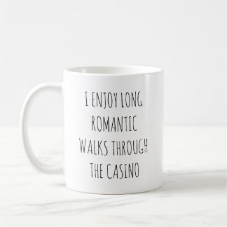 CANECA DE CAFÉ EU GOSTO DE LONGAS CAMINHADAS ROMÂNTICAS PELO CASI