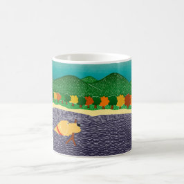 Caneca De Café Eu gosto de Sticks-Autumn Stephen Huneck