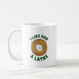 Caneca De Café Eu gosto de você... Pancakes de Batata.