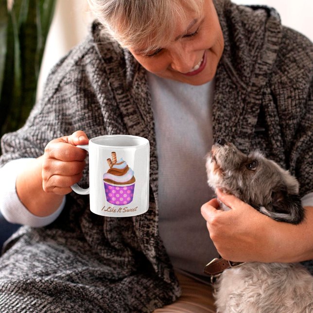 Caneca De Café Eu Gosto Disso Sorvete Suave De Servir (Criador carregado)