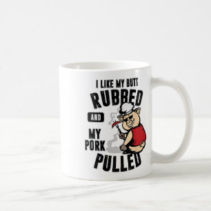 Caneca De Café Eu Gosto Do Meu Bumbum Esfregado E Do Meu Porco Pu