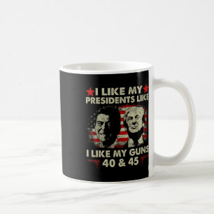 Caneca De Café Eu Gosto dos Meus Presidentes Como Eu Gosto das Mi