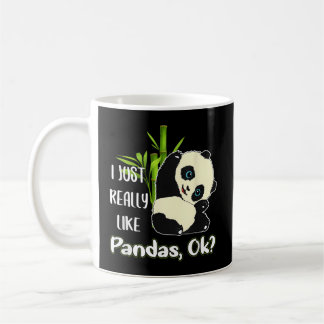 Caneca De Café Eu Gosto Muito De Pandas Ok Pandas
