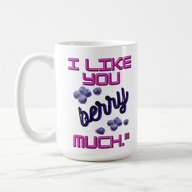 CANECA DE CAFÉ EU GOSTO MUITO DE VOCÊ (Esquerda)