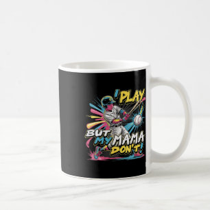 Caneca De Café Eu jogo, mas minha mamãe não é engraçada Bysebyll